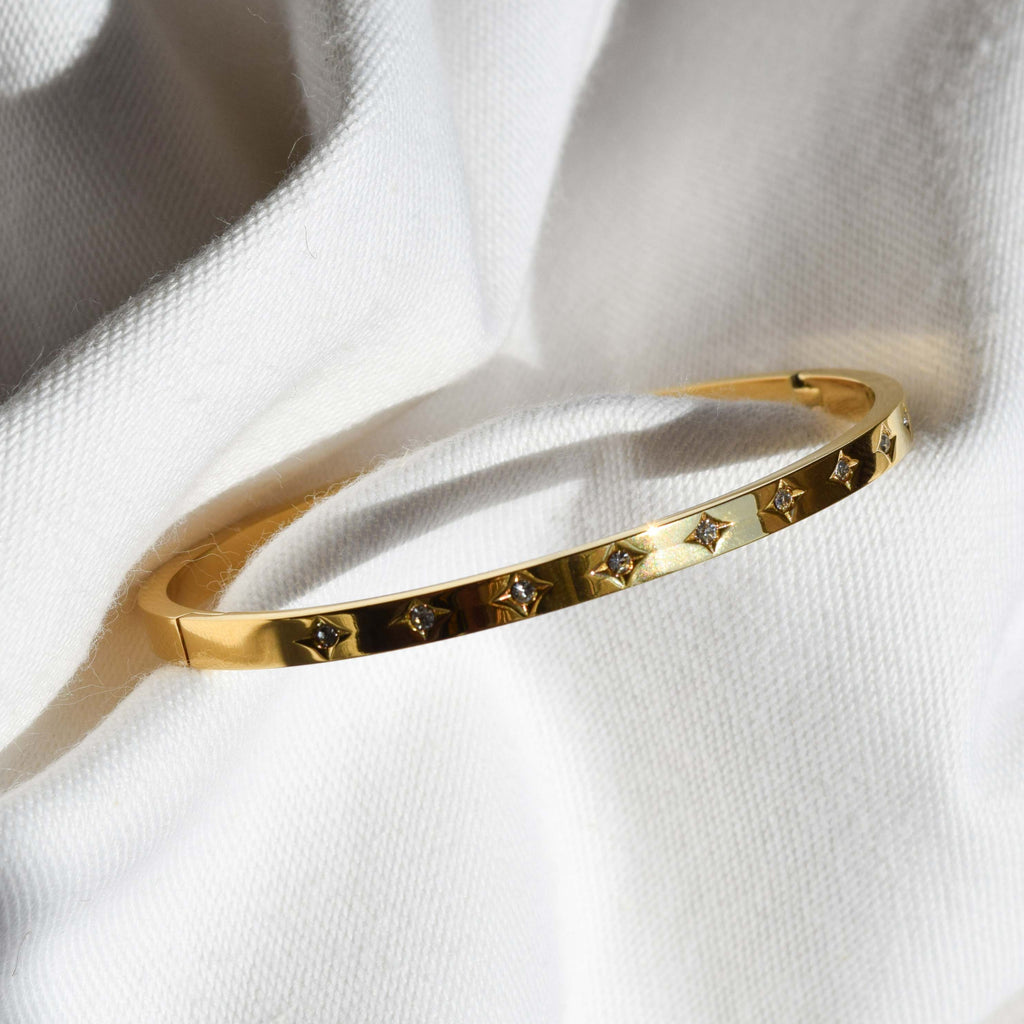 stellar bangle stainless steel