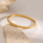 stellar bangle stainless steel 