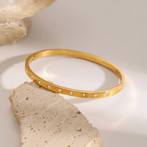 stellar bangle stainless steel 