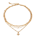 stellar triple necklace  collar triple estrelar, triple stainless steel necklace, layered necklace, collar triple en acero inoxidable, collier triple en acier inoxydable bijoux BIJOUX, BIJOUX ST TROPEZ, JOYERIA ST TROPEZ, JOYERIA MEXICANA, JOYERIA BISUTERIA, JEWELRY MEXICO, JEWELRY ST TROPEZ, joaillerie st tropez, 