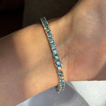tennis bracelet / pulsera tennis moissanita / diamantes / bracelet diamant