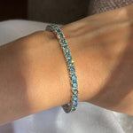 tennis bracelet / pulsera tennis moissanita / diamantes / bracelet diamant
