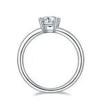 EMERALD CUT RING 1CT