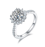 BAGUE SOLSTICE MOISSANITE 1,5 CT