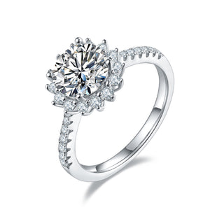 BAGUE SOLSTICE MOISSANITE 1,5 CT