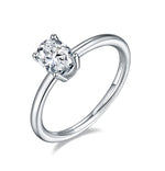 OVAL CUT RING 1CT