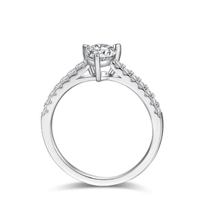 PRINCESS PAVÉ RING 1CT