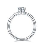 PEAR CUT RING 1CT