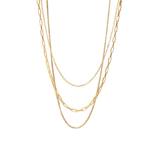 TRIPLE BALVA NECKLACE