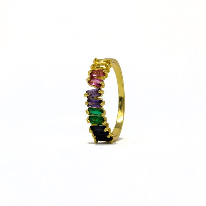 MID RAINBOW RING