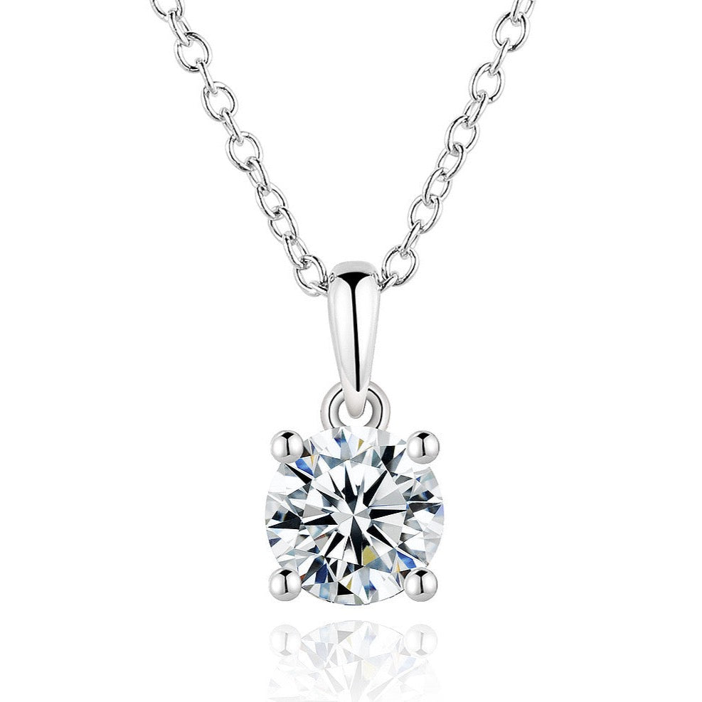 ROUND CUT PENDANT 1CT