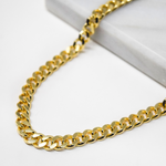 GOLD CURB CHAIN