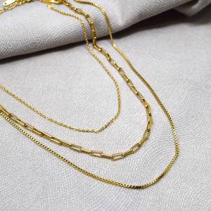 TRIPLE BALVA NECKLACE