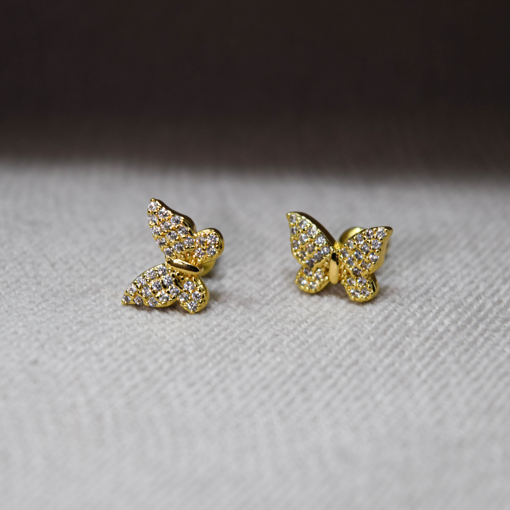 BUTTERFLY STUDS