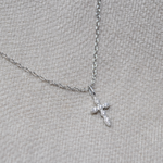 SPARK CROSS NECKLACE