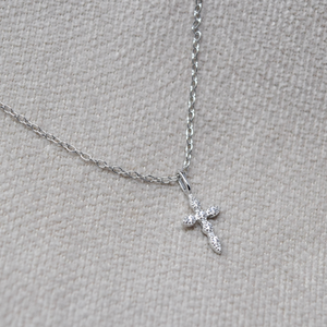 SPARK CROSS NECKLACE