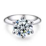 anillo 3ct moissanitas diamantes / anillo compromiso / engagement ring 3ct diamond
