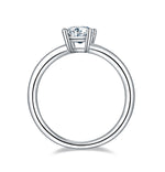 anillo corte esmeralda solitario esmeralda diamante moissanita / anillo compromiso / engagement ring emerald cut ring / moissanite emerald cut ring / bague fiancelle emeraude diamant diamond diamante