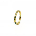 anillo zirconia colores, joyeria mexicana, joyeria de baño de oro