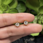 broquel de zirconias, aretes de zirconia, bisuteria, joyeria, aretes de baño de oro, bisutería, joyeria, joyeria mexicana