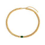 cadena chunky acero inoxidable, joyería acero inoxidable, joyería mexicana ,collares 