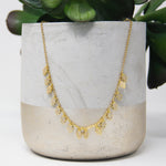 collar mano fatima baño de oro 18k 