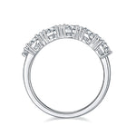 diamante corte trillan / trillan moissanite ring 