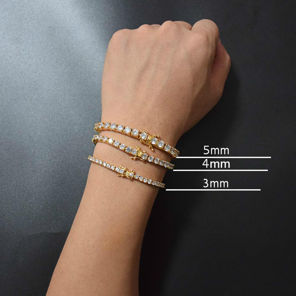 diamond moissanite bracelet