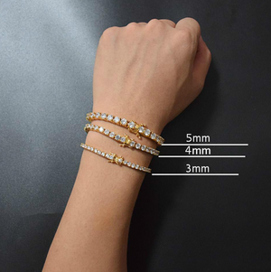 diamond moissanite bracelet