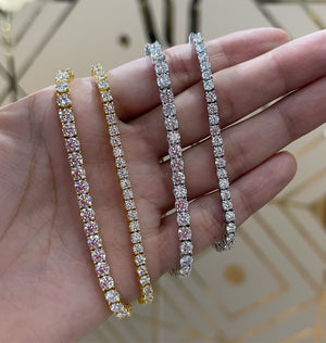 diamond moissanite bracelet