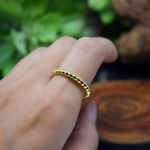 TWIRL BOLD RING