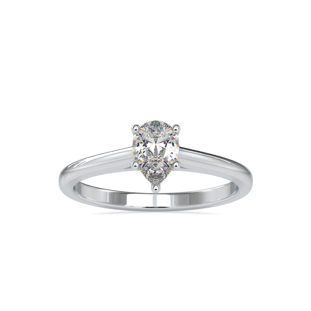 PEAR CUT RING 1CT