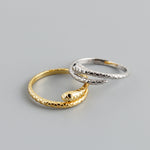 SNAKE RING S925