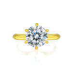 moissanite diamond engagement ring anillos compromiso