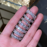 churumbelas plateadas, churumbelas de plata 925, anillos de rodio, joyeria de moda, joyeria mexicana