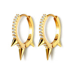 huggies de picos, huggies de púas, arracadas de picos, arracadas de studs, arracadas de zirconias, joyeria de plata, joyeria de eventos, joyeria de bodas, aretes hipoalergénicos, joyeria hipoalergénica,arete de moda, accesorios, joyeria de moda, bisutería, joyería mexicana, joyeria, joyeria trendy