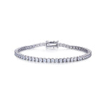 tennis bracelet de plata esterlina 